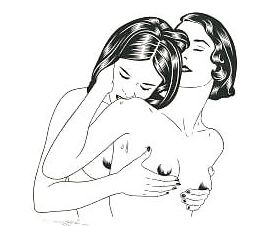 Dessins: femmes entre elles