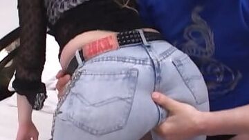 Ich liebe Popos in Jeans