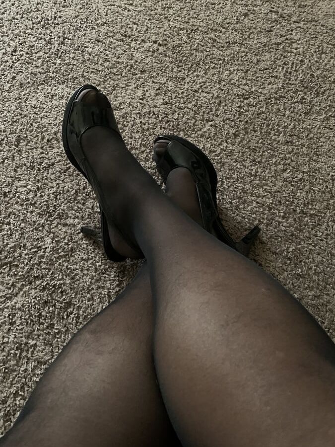 Nylons and heels