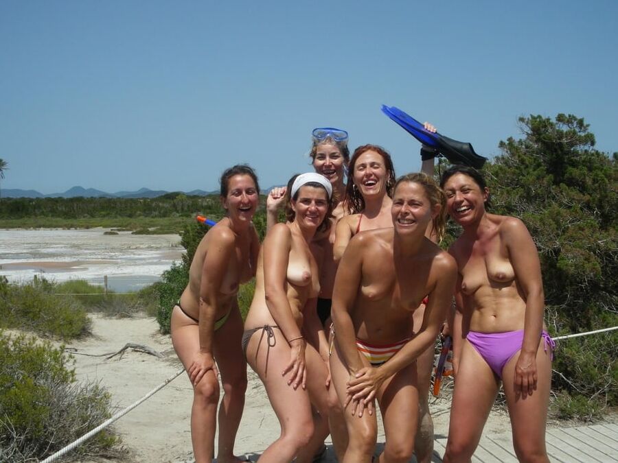 Flashing On The Beach