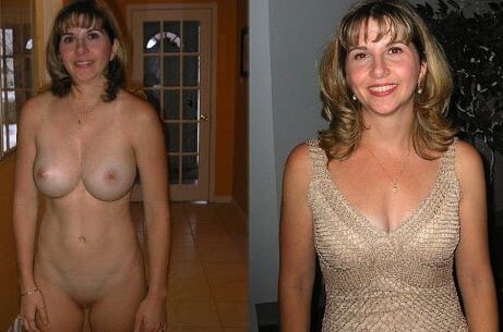 Amateur wives dressed - undressed