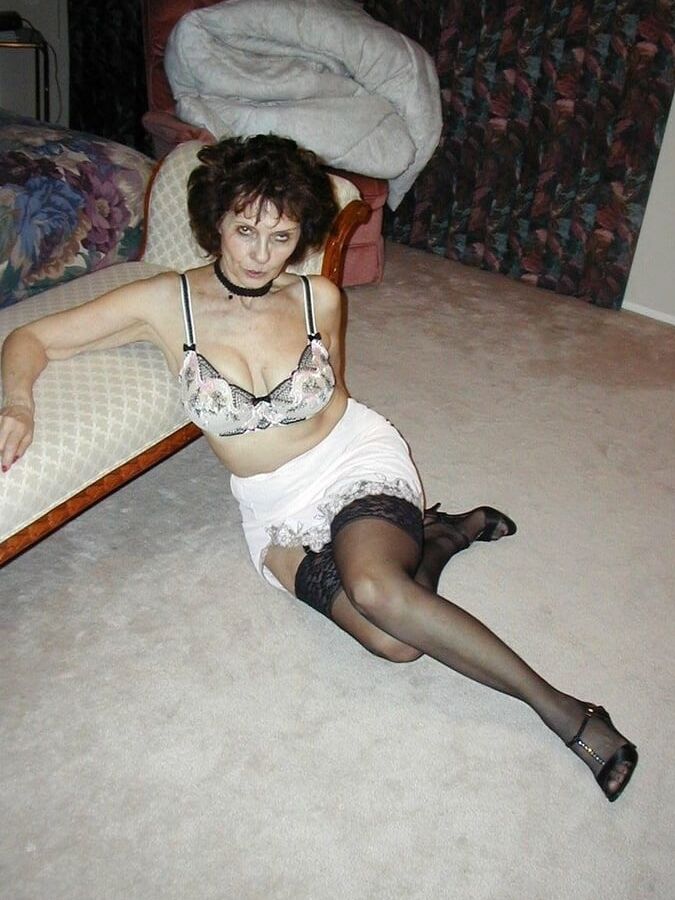 Elegant granny Aunt whore