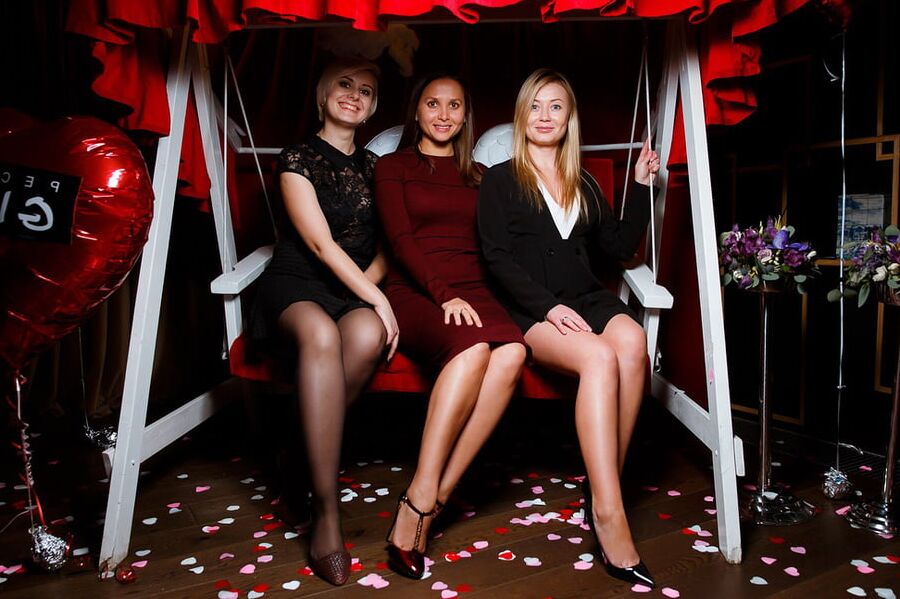 Legs and heels of another one friend
