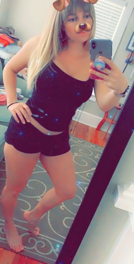 Busty Blonde Slut Likes Selfies