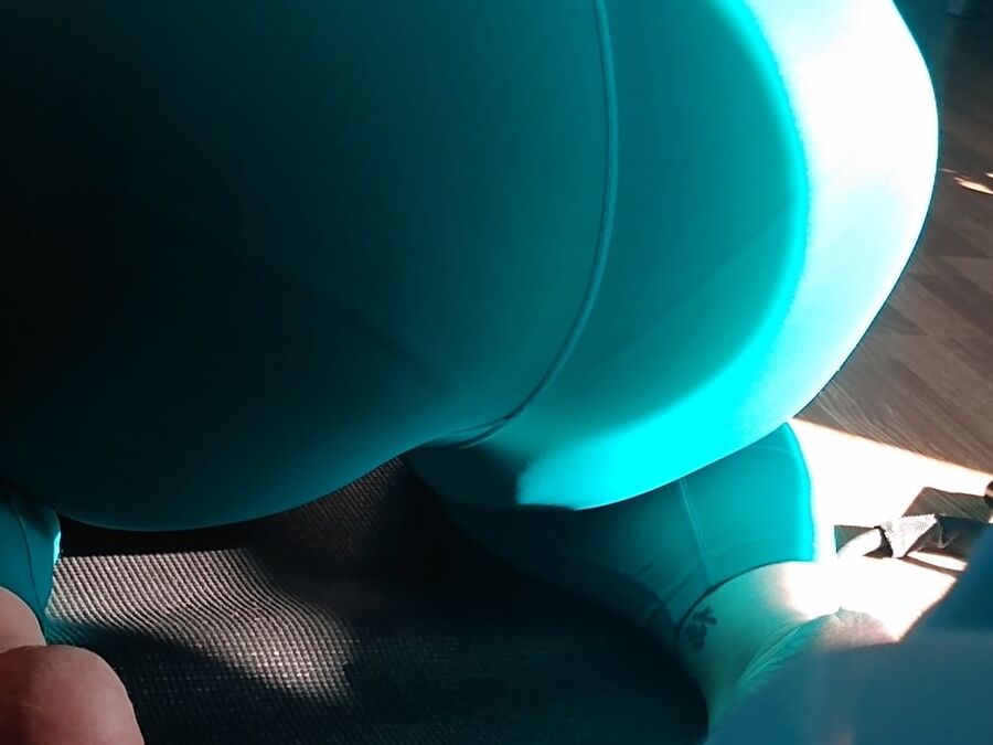 Wife streaching