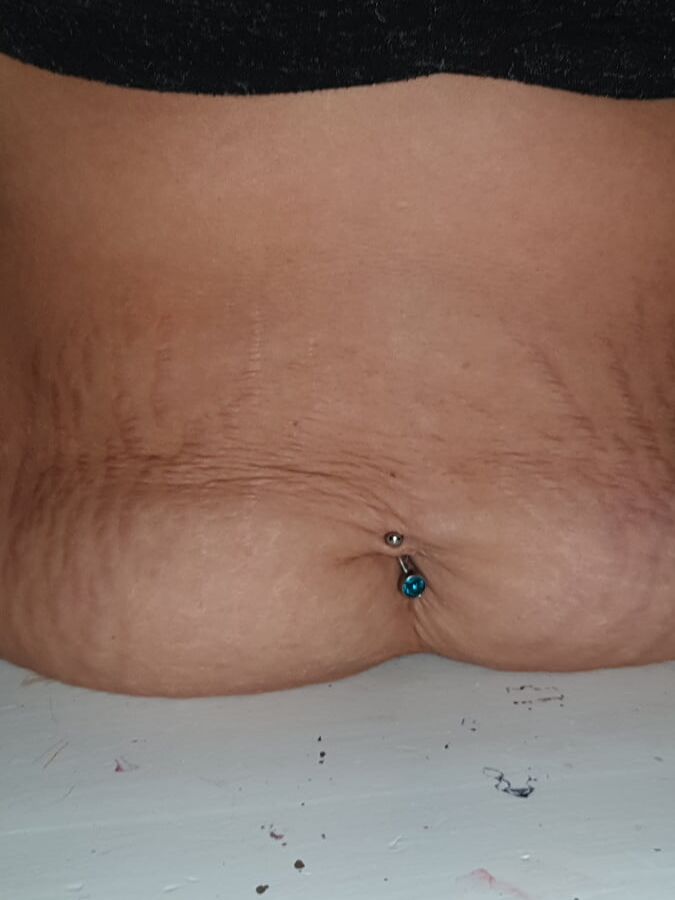 Flabby Blonde Slut with saggy Body