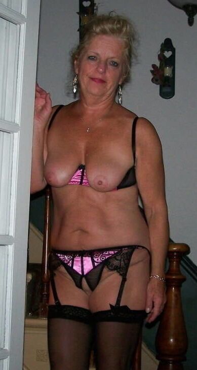 Peek-a-boo bra and panty