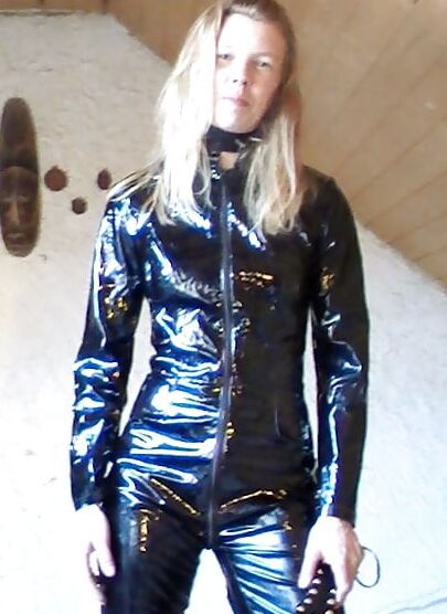 Brigitta, das sexy Ledergirl