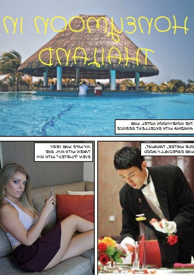 wife taken by thai stranger on honeymoon