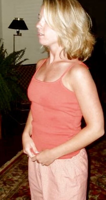 Sexy Fit MILF Before And After Boob Job Selfies