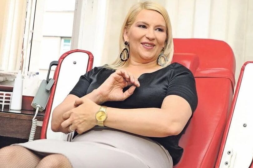 Serbian Mature Politician Zorana Mihajlovic