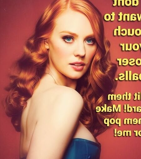 Celeb Femdom Captions : sissy, CEI (taken from tumblr)
