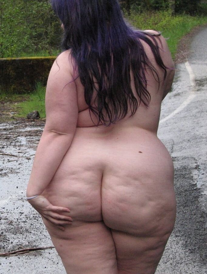 BBW Fat Belly Ass and Thighs