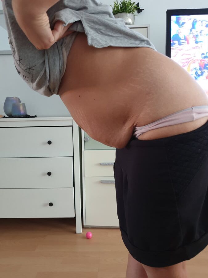 Flabby Blonde Slut with saggy Body
