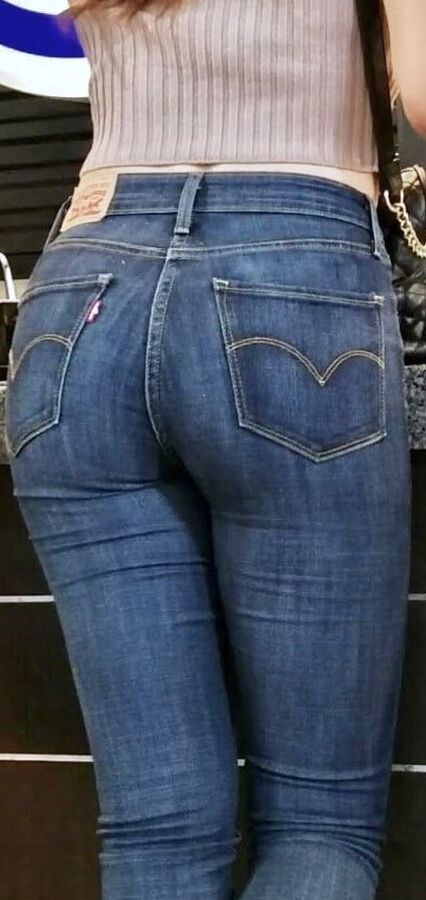 Ich liebe Popos in Jeans