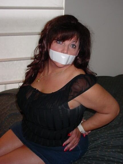 Bound and gagged Milfs