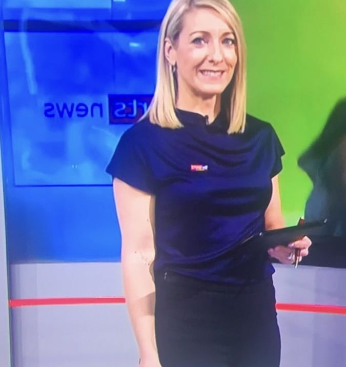 Vicky Gomersall Amazing Ass Juicy MILF Sky Sports News
