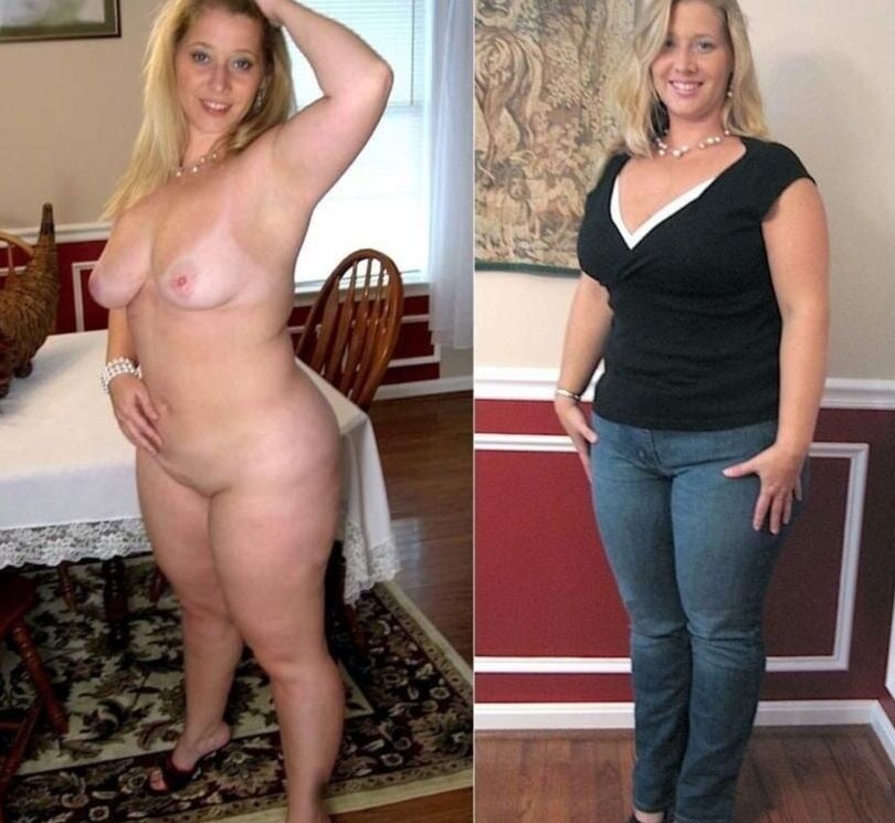 Mature Dressed Undressed