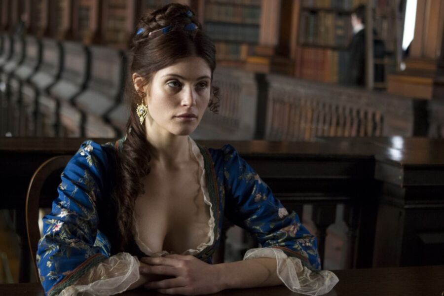 Gemma Arterton pulling lots of cute faces