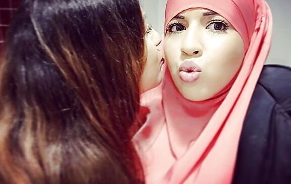 Horny hijabi faces during Ramadan while fasting