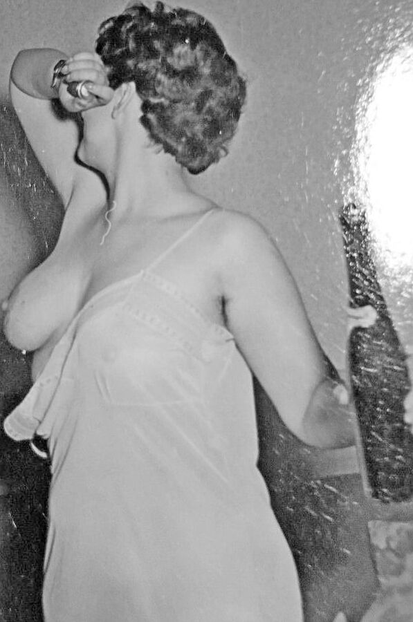 Nude woman hairy body