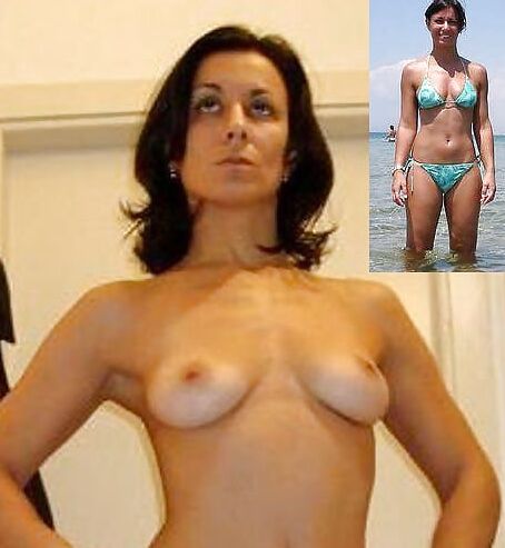 Amateurs - with and without their swimsuit
