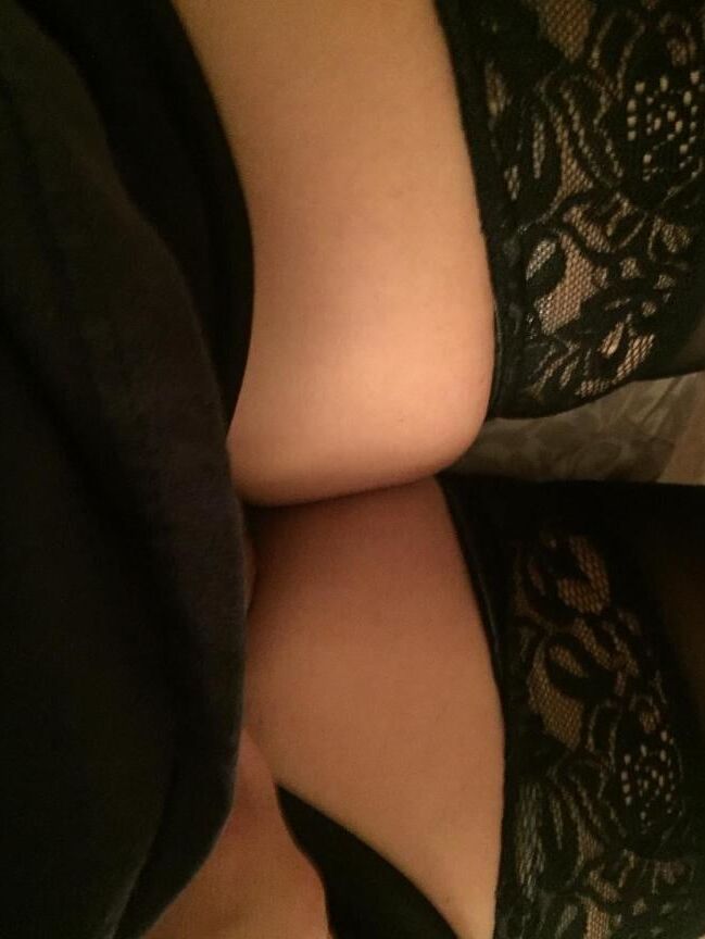 Her Tinder Date in Stockings