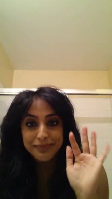 Afghana Khan wanted to show me her brown pussy
