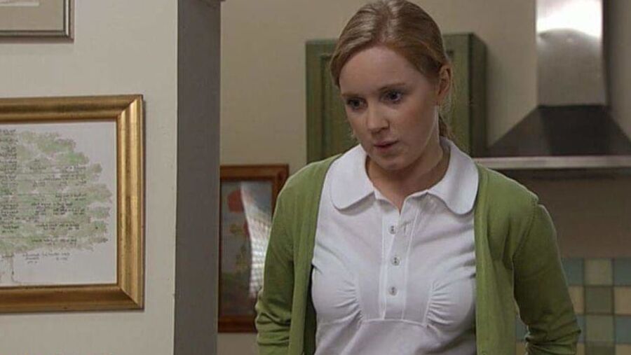 Julia Haworth Corrie Coddess in jeans and misc