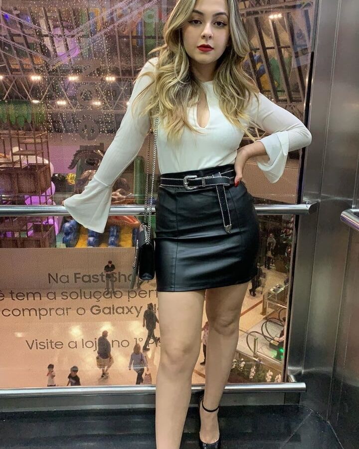 Shiny And Leather Covered Women March