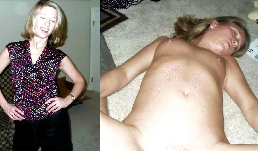 Sexy Fit MILF Before And After Boob Job Selfies