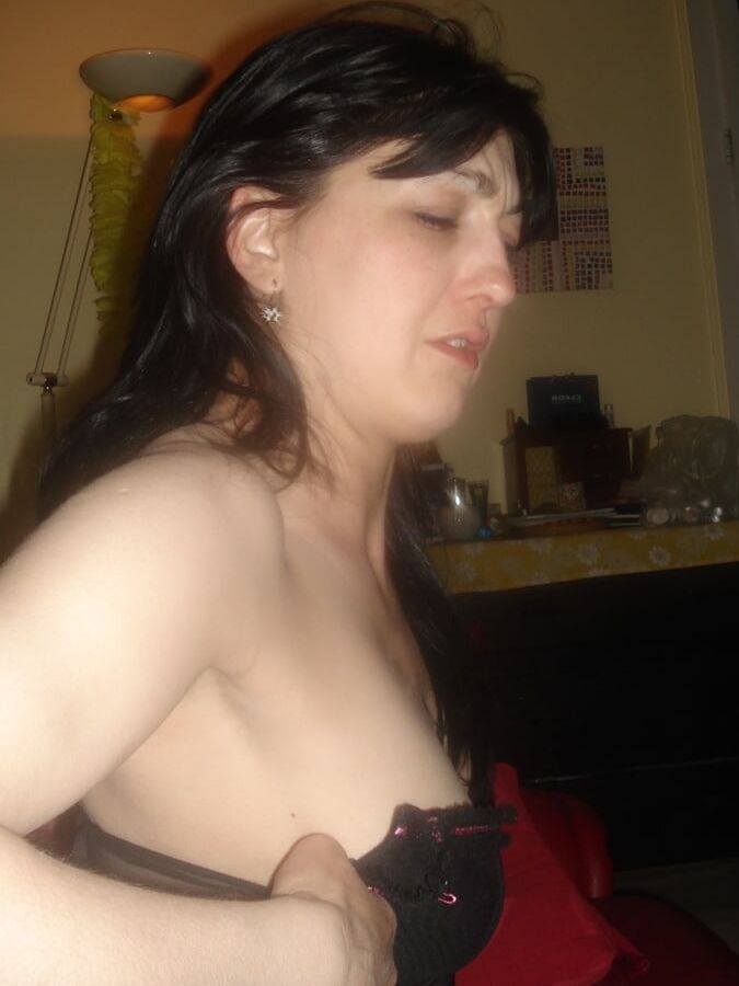 wife black hair nature exposed
