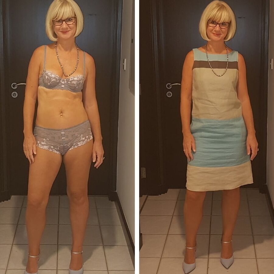 Sexy MILF Caroline Great Nipples Fantastic Ass Spread Cunt
