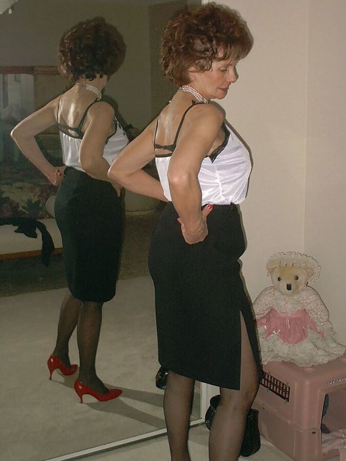 Elegant granny Aunt whore