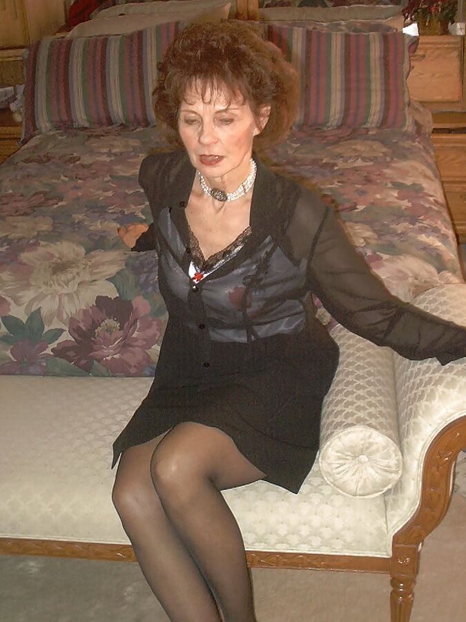 Elegant granny Aunt whore