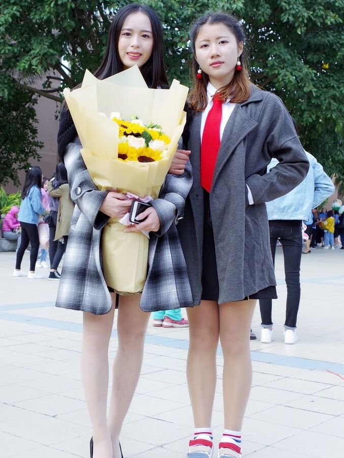 Asian Wives &amp; GFs in Pantyhose Part of