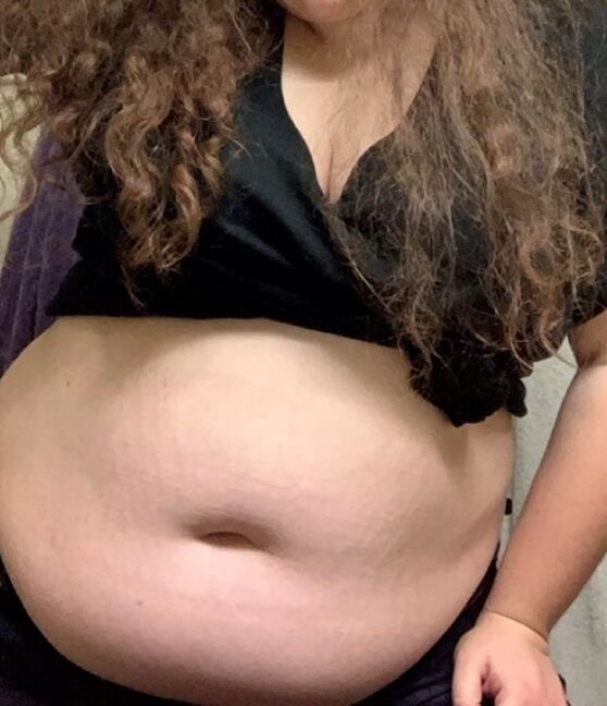 BBW Sexy Fat Belly Girls