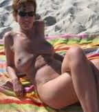 Moms enjoying the beach and us enjoying them