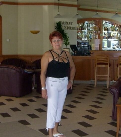Clothed Granny - Big Boobs