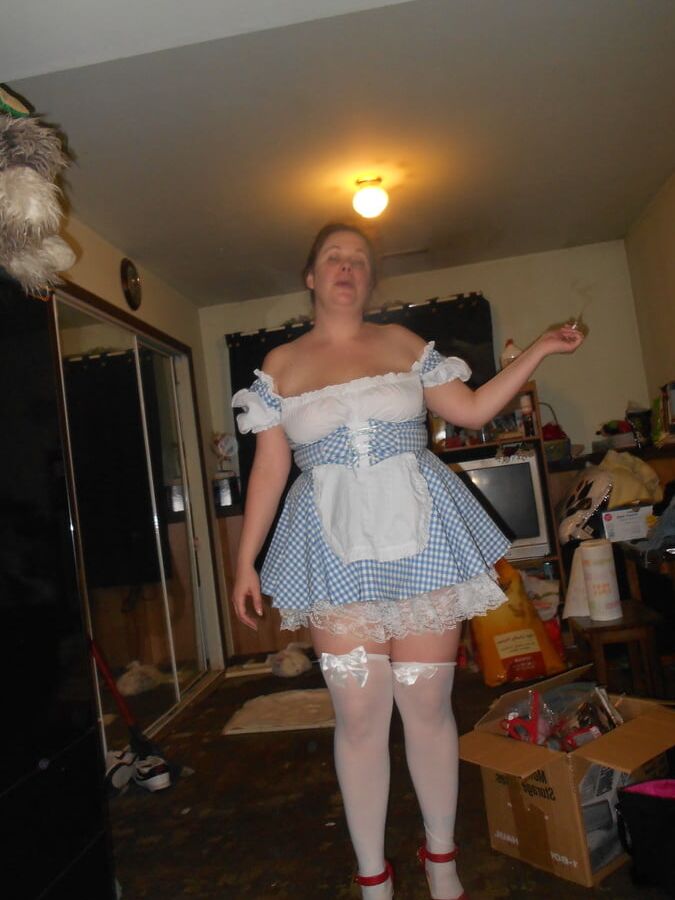 sexychubbyangela stockings spread pussy