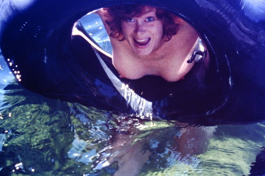 Vintage Redhead Outdoor Enthusiast