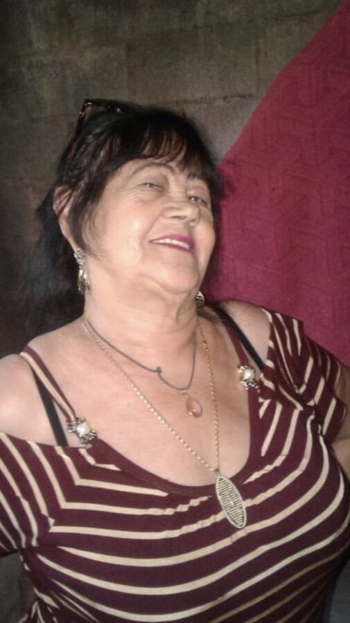 Clothed Granny - Big Boobs