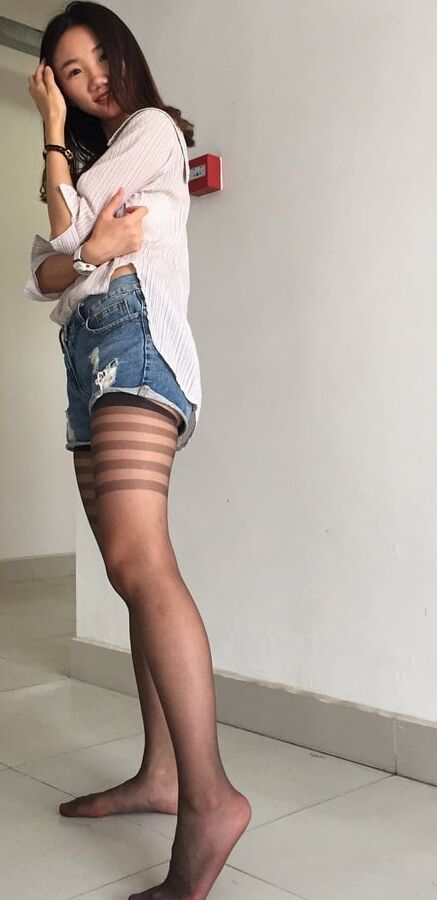 Asian Wives &amp; GFs in Pantyhose Part of