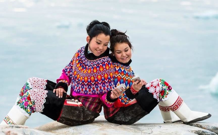 Tolle Girls + Bilder aus Groenland