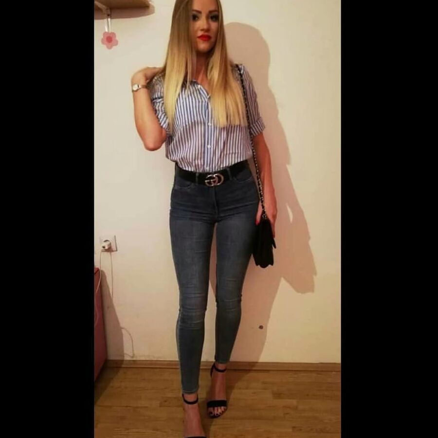 Serbian hot skinny whore girl beautiful ass Jelena O.