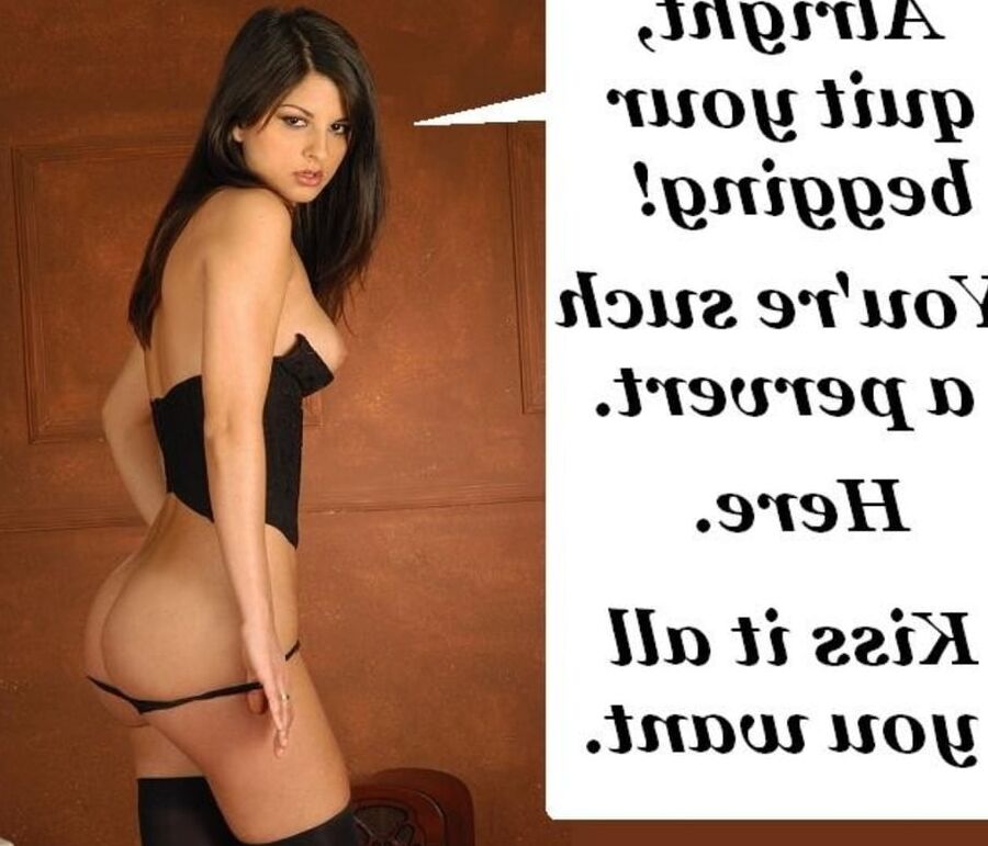 FD Sissy-Ass Worship Captions edit