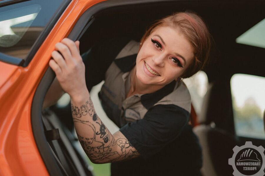 Famous Redhead Fired Mechanic - Kirsten Vaughn