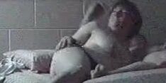 Old girl sucks cock