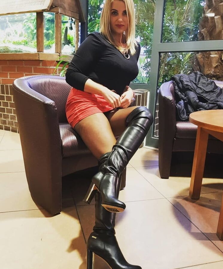 Shiny And Leather Covered Women March