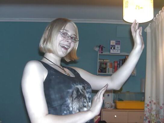 short hair blonde milf